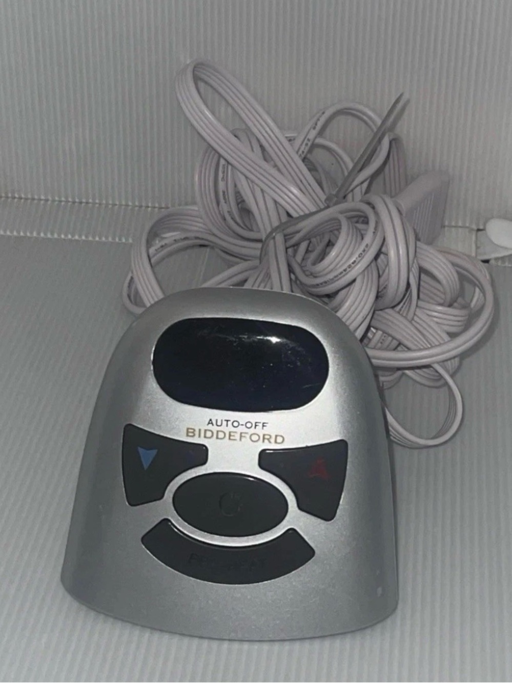 Biddeford TC16B0 Heated Electric Blanket Controller 4 Prong Silver